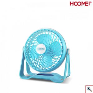 Hoomei® Μίνι Φορητός Επιτραπέζιος Ανεμιστήρας USB 3W 18cm με 2 Ταχύτητες σε Διάφορα Χρώματα