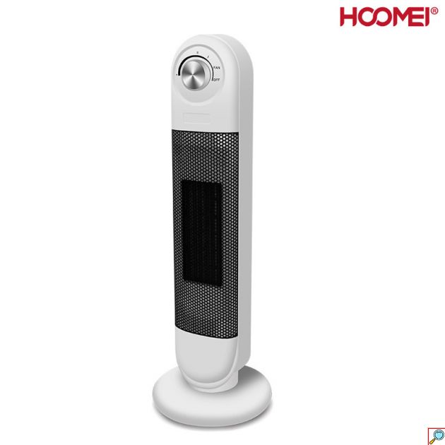Hoomei Κεραμικό Αερόθερμο Δαπέδου 2000W με Ρυθμιζόμενο Θερμοστάτη & 2 Βαθμίδες Θέρμανσης