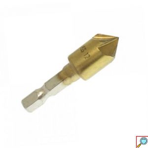 Σετ Φρέζες HSS 5 Flute για Διάτρηση Ξύλου & Σιδήρου 6-19mm 6τμχ.