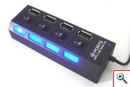 USB Hub 2.0 HI-SPEED 4 PORT 
