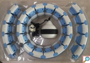 HULA HOOP Όργανο Εκγύμνασης, Μασάζ, Αδυνατίσματος & Γράμμωσης