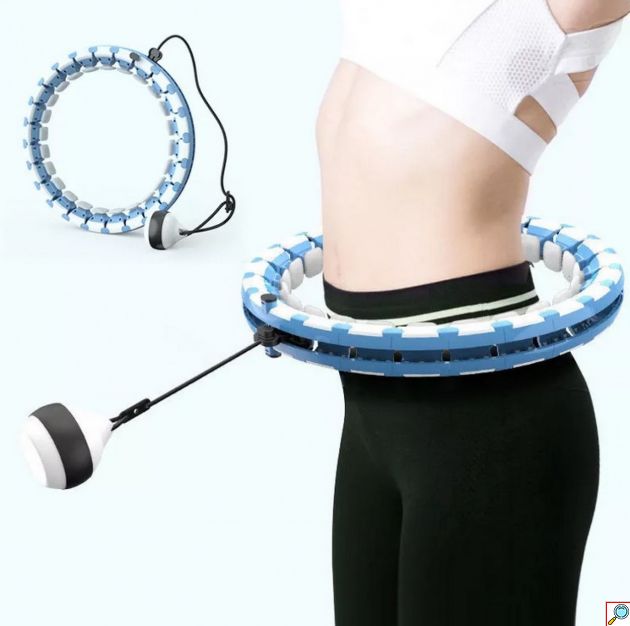 HULA HOOP Όργανο Εκγύμνασης, Μασάζ, Αδυνατίσματος & Γράμμωσης