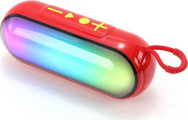 Φορητό Ηχείο Bluetooth 10W – Ασύρματο με RGB LED Φωτισμό - Bluetooth 5.3, USB, TF Card, Ραδιόφωνο FM, Hands-Free, TWS