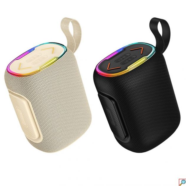 Φορητό Ηχείο Bluetooth 10W – Δυνατός Ήχος με RGB Φωτισμό - TWS Stereo, Αδιάβροχο IPX4, USB & TF Card, Compact Design