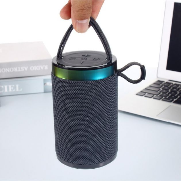 Φορητό Ηχείο Bluetooth 5W – με RGB Φωτισμό, FM Radio & TWS - Ασύρματο, Bluetooth 5.3, USB, TF Card, Επαναφορτιζόμενο