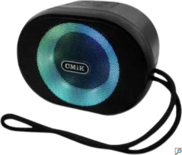 Φορητό Ηχείο Bluetooth 8W – με RGB Φωτισμό & Ραδιόφωνο FM - Ασύρματο, USB, TF Card, AUX, Επαναφορτιζόμενο