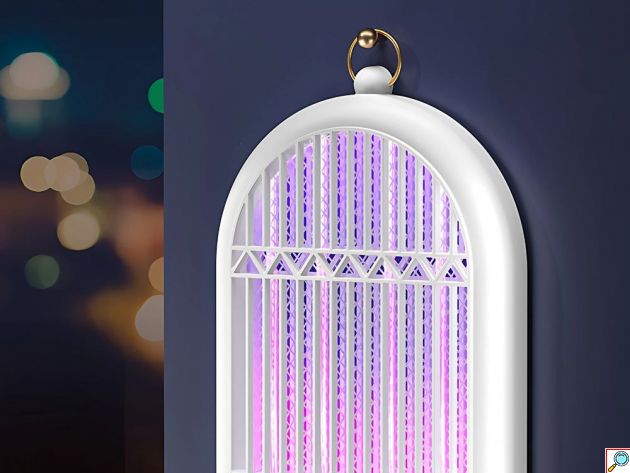 Ηλεκτρική Εντομοπαγίδα A5 UV LED – Επαναφορτιζόμενη & Κρεμαστή | Άμεση Εξόντωση Κουνουπιών & Εντόμων, Για Εσωτερικούς & Εξωτερικούς Χώρους