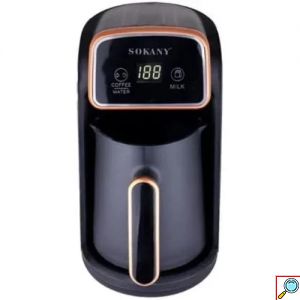 Ηλεκτρική Καφετιέρα Ελληνικού Καφέ 600ml 600W Sokany