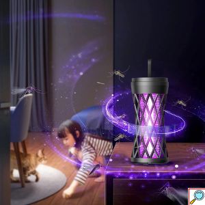 Ηλεκτρική Λάμπα Κατά Των Κουνουπιών 360° Προστασία με UV Φως και USB
