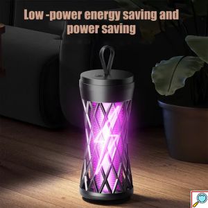 Ηλεκτρική Λάμπα Κατά Των Κουνουπιών 360° Προστασία με UV Φως και USB