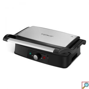 Ηλεκτρική Τοστιέρα - Γκριλιέρα 1500W INOX - Με Άνοιγμα 180 Μοίρες - AIGOSTAR
