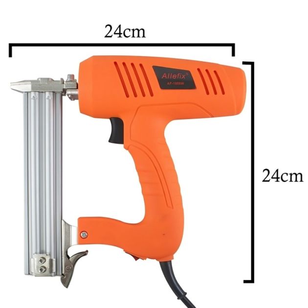 Ηλεκτρικό Καρφωτικό Πιστόλι Χειρός για Ξύλο 1600W με Βαλιτσάκι