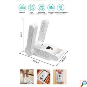 Ηλεκτρικός Στεγνωτήρας Παπουτσιών 300W με Λειτουργία Αποστείρωσης & Εξουδετέρωσης Οσμών και Χρονοδιακόπτη - Arrango