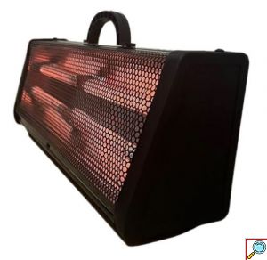 Ηλεκτρικός Θερμοπομπός Χαλαζία 1000W με 2 Σκάλες και Λαβή Μεταφοράς