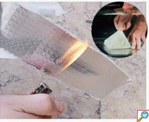 Αδιάβροχη Μεταλλική Μονωτική Ταινία με Βουτυλικό Καουτσούκ και Αντιδιαβρωτική Δράση για Αντιμετώπιση Υγρασίας και Διαρροών 7.5cm x 2,5m