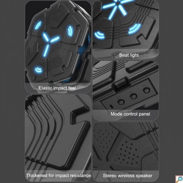 Επιτοίχια Συσκευή Προπόνησης Πυγμαχίας με Bluetooth, Smart Music Boxing Machine