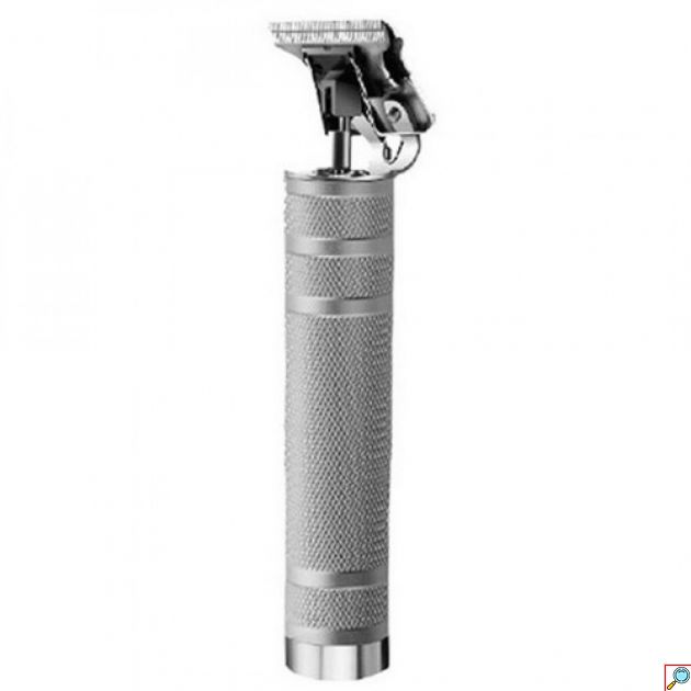 Επαναφορτιζόμενο Trimmer - Κουρευτική Μηχανή KEMEI με Λεπίδες Carbon και Μπαταρία Λιθίου 5W 