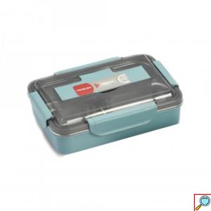 Ισοθερμικό Inox Δοχείο Φαγητού 3 Θέσεων 25.5x18.2x7.2cm