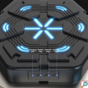 Επιτοίχια Συσκευή Προπόνησης Πυγμαχίας με Bluetooth, Smart Music Boxing Machine