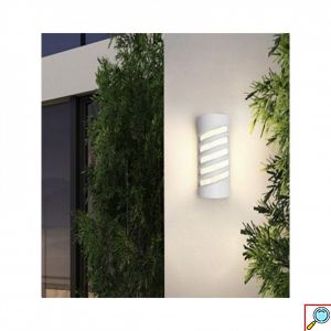 Μοντέρνα Εξωτερική Απλίκα Τοίχου Λευκό Φως IP65, 4000K 