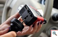 Inverter 150 W μετατροπέας τάσης 12V σε 220V με USB OEM