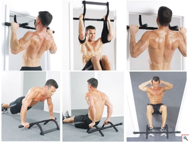 Iron Gym Μονόζυγο, Άνω, Κάτω, Μεσαίων & Πλάγιων Κοιλιακών