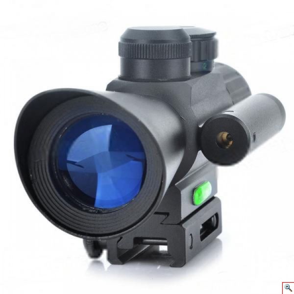 Διόπτρα Μονόκυαλο Σκοπευτικό - Hunting Rifle Scope JGBGM7 Illuminated + Red Laser
