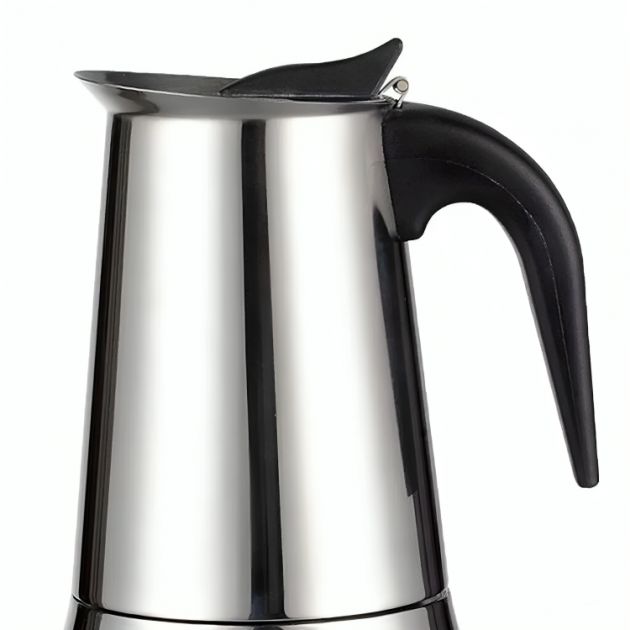 Καφετιέρα 100 mL για Espresso από Ανωξείδωτο Ατσάλι - Hoomei