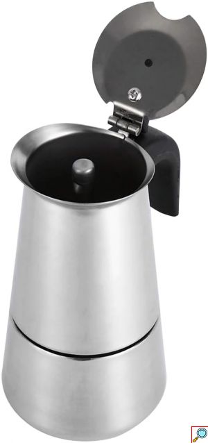 Καφετιέρα 100 mL για Espresso από Ανωξείδωτο Ατσάλι - Hoomei