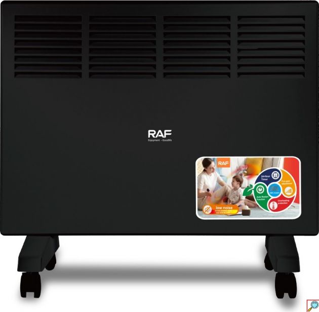 Ηλεκτρικό Καλοριφέρ Λαδιού 1500W με 5 Επίπεδα Θέρμανσης & Ανεμιστήρα, Για Χώρους Έως 30 m²