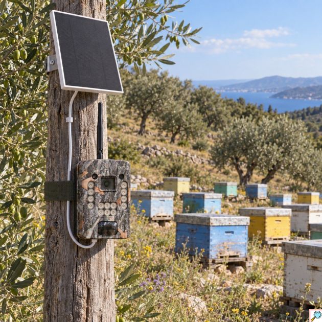 Κάμερα Κυνηγιού & Ασφαλείας 4G Hunting Camera ARGOS S4G-12 με Ηλιακό Πάνελ, Νυχτερινή Όραση 14 LED, Ανίχνευση Κίνησης, για Κήπο, Κτήμα και κάθε Εξωτερικό Χώρο