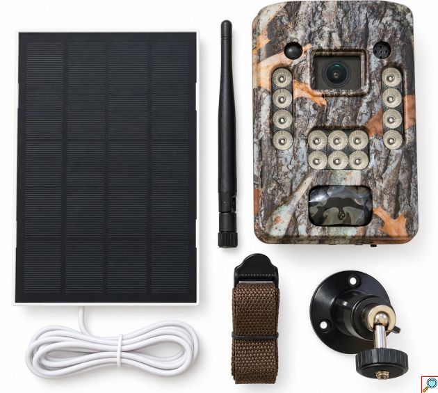 Κάμερα Κυνηγιού & Ασφαλείας 4G Hunting Camera ARGOS S4G-12 με Ηλιακό Πάνελ, Νυχτερινή Όραση 14 LED, Ανίχνευση Κίνησης, για Κήπο, Κτήμα και κάθε Εξωτερικό Χώρο