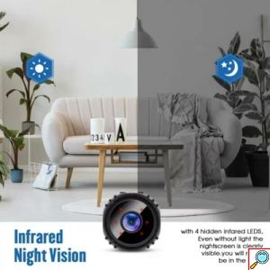 Κάμερα Παρακολούθησης Εσωτερικού Χώρου Wi-Fi 1080p Aerbes Μαύρη