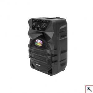 Φορητό Ηχείο Subwoofer Καραόκε με 2 Μικρόφωνα, Troller, Χειριστήριο, USB Bluetooth Meirende - Portable Music 