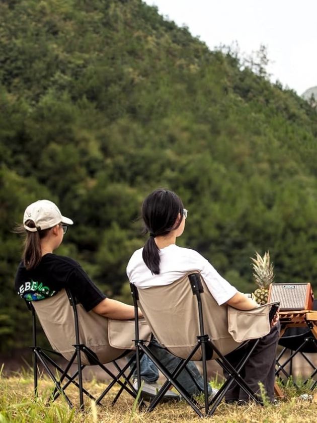 Πτυσσόμενη Καρέκλα Camping & Παραλίας – Ελαφριά & Στιβαρή - Μεταλλικός Σκελετός, Πτυσσόμενη, Ιδανική για Ψάρεμα, Πικνίκ, Εκδρομές
