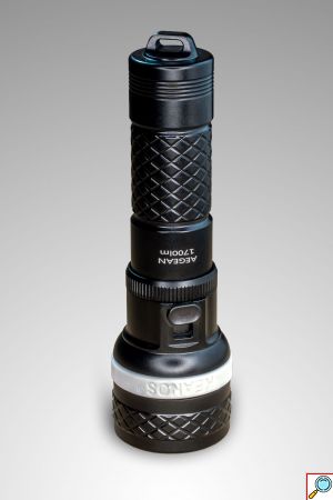 KEANOS® Σετ Extra Bright Αδιάβροχος Υποβρύχιος Καταδυτικός Φακός Aegean 1700lm Premium Edition με Διπλά Ο-Rings