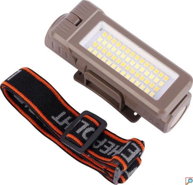 Φακός Κεφαλής LED COB - Επαναφορτιζόμενος USB Με Περιστροφή 180° Για Εργασία Και Outdoor Δραστηριότητες