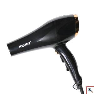 Kemei® Επαγγελματικό Πιστολάκι - Σεσουάρ 2 σε 1 3500W με Φυσούνα & Λειτουργία Ζεστού και Κρύου Αέρα - Professional Hair Dryer KM-5812