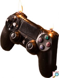 Διακοσμητικό Κερί Joystick Gaming 15,5x10,5x5,5cm