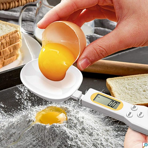 Κουτάλι Μεζούρα Ακριβείας 0.1gr με LCD Οθόνη Χωρητικότητας έως 0.5kg