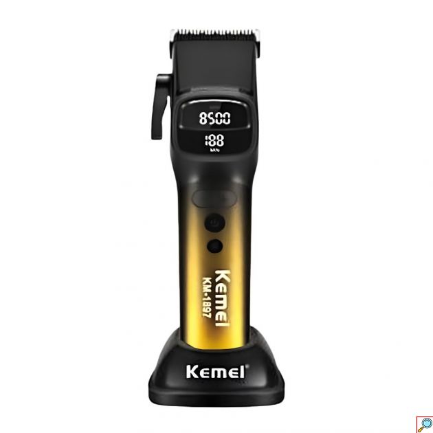 Επαγγελματική Κουρευτική Μηχανή - 9000RPM, Brushless Μοτέρ & LED Οθόνη - Αυτονομία 240 λεπτών, 5 Ταχύτητες & Κεραμική Λεπίδα