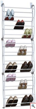 Κρεμαστή Παπουτσοθήκη Πόρτας 36 Ζευγαριών - Door Shoe Rack