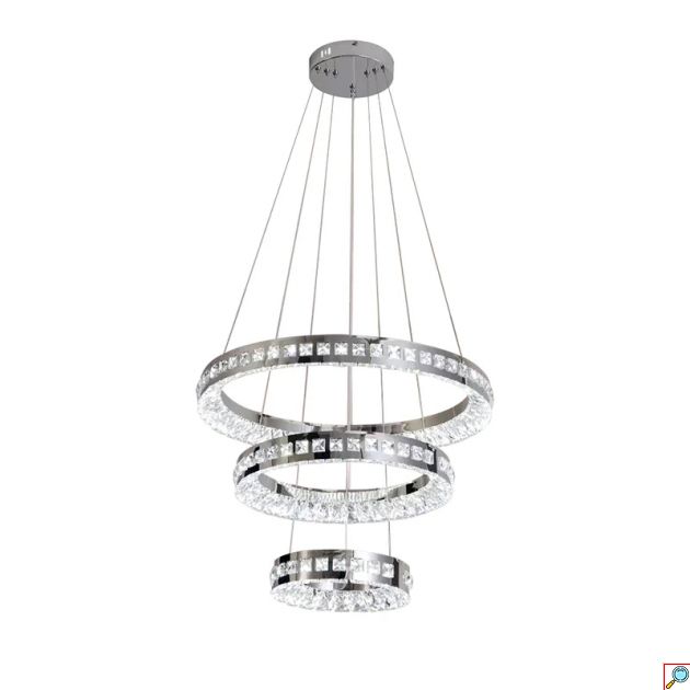 Κρεμαστό Φωτιστικό LED 46W Universo 3 Δακτύλιοι