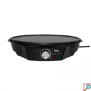 DSP Επαγγελματική Ηλεκτρική Κρεπιέρα 1200W με Ρύθμιση Θερμοκρασίας Μαύρο - Crepe Maker KC3018