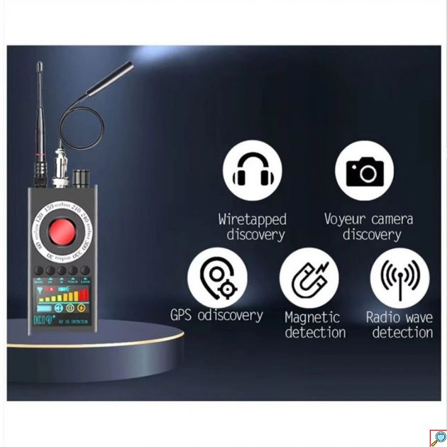 Ανιχνευτής Κρυφών Καμερών & GPS Tracker - Προστασία Ιδιωτικότητας