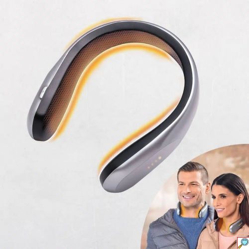Άνετη Επαναφορτιζόμενη Ασύρματη USB Θερμάστρα Λαιμού 