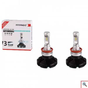 2x ARRANGO® Λαμπτήρες LED SMD Φώτα Πορείας H11 36W 6500K W6 3800Lm