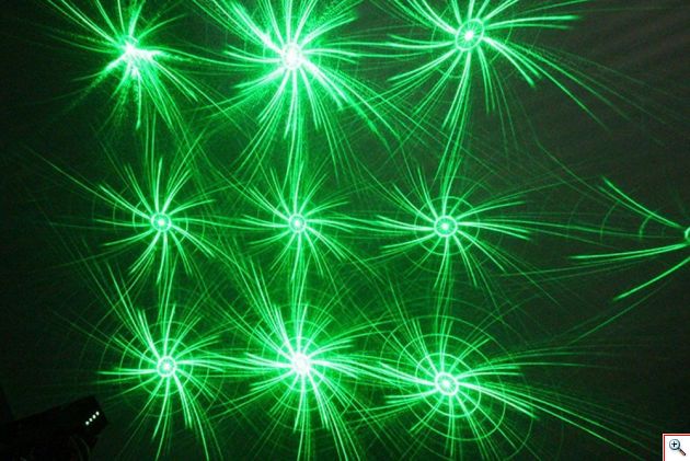 Laser Show System Stage DJ Green - Red 50/100mW & Blue Light Φωτορυθμικό