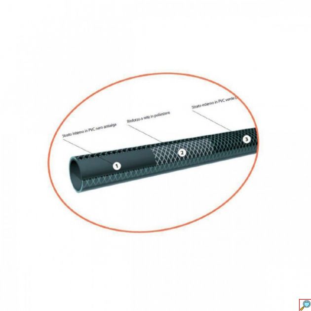 Λάστιχο Ποτίσματος 30m με Διάμετρο 3/4 Inch - Bossram