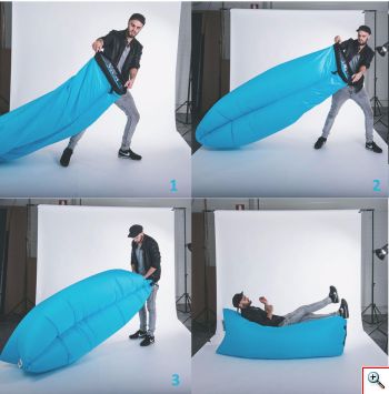 Φουσκωτός Υπνόσακος Lazy Bag 